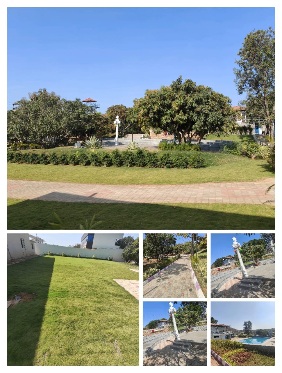 Eco-Friendly Hill View Resort Near Madhugiri